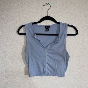 Blue tank top